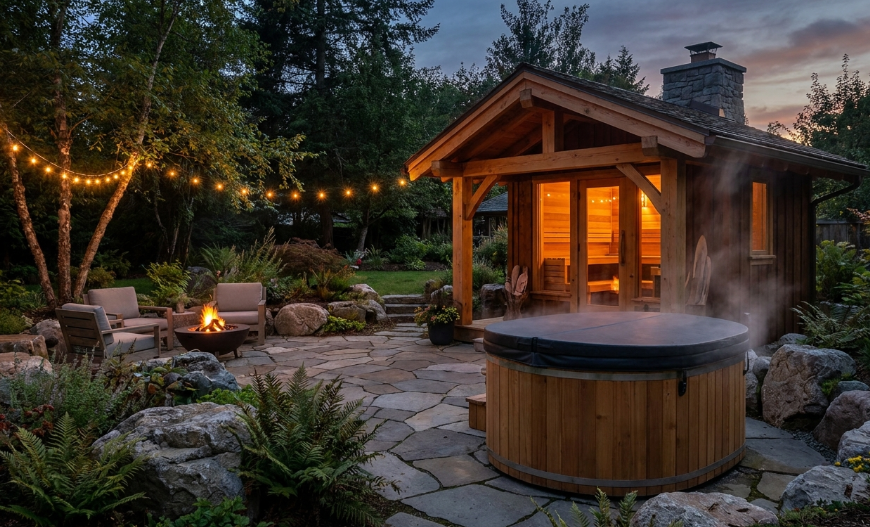 The Accessories That Actually Matter for an Outdoor Sauna